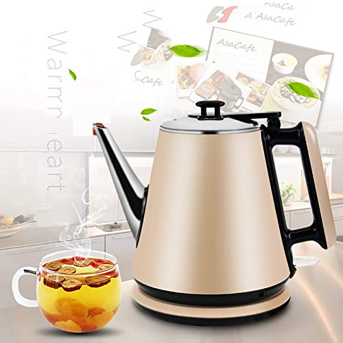 QWEASDF Tetera Eléctrica Acero Inoxidable 1.2L miniatura 5