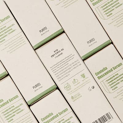 Purito Centella Unscented Serum 60Ml/ 2 Fl.oz, Serum For Face, Centella Asiatica,Recovery Facial Serum,Calming Soothing Serum #TOP6