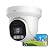 Hiseeu ?4K Ultra HD? 8MP PoE Camera, IP Camera, Turrect Dome Camera w/Human Vehicle Detection, 2 Way Audio, Free Remote Access, Color Night Vision, IP 67 Waterproof, Work 4K 8MP PoE NVR