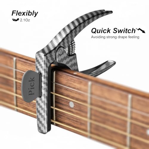 Image of Guitar Capo 3in1 Metal Capo for Acoustic&Electric Guitar Accessories
