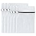 Lot de 6 Filet à Linge Cozyswan Filet à Lavage Sac à Linge Avec Fermeture Eclair Pour Protéger Vos Vêtements (30*40CM/40*50CM) (6 Pièces)