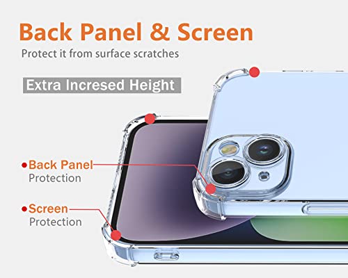 XINYEXIN Clear Case for Google Pixel 8 Pro Flowers Floral Pattern Design Slim Shockproof Transparent Soft TPU Bumper Case Protective Cover - Image 3