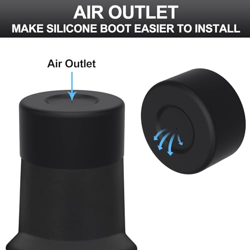 Image of Affute Protective Silicone Boot for Stanley Quencher H2.0 40 30 20 oz & IceFlow Flip 30 20 oz, BPA Free Anti-Noise Anti-Scratch, Stanley Cup Protector Sleeve Cover Boot