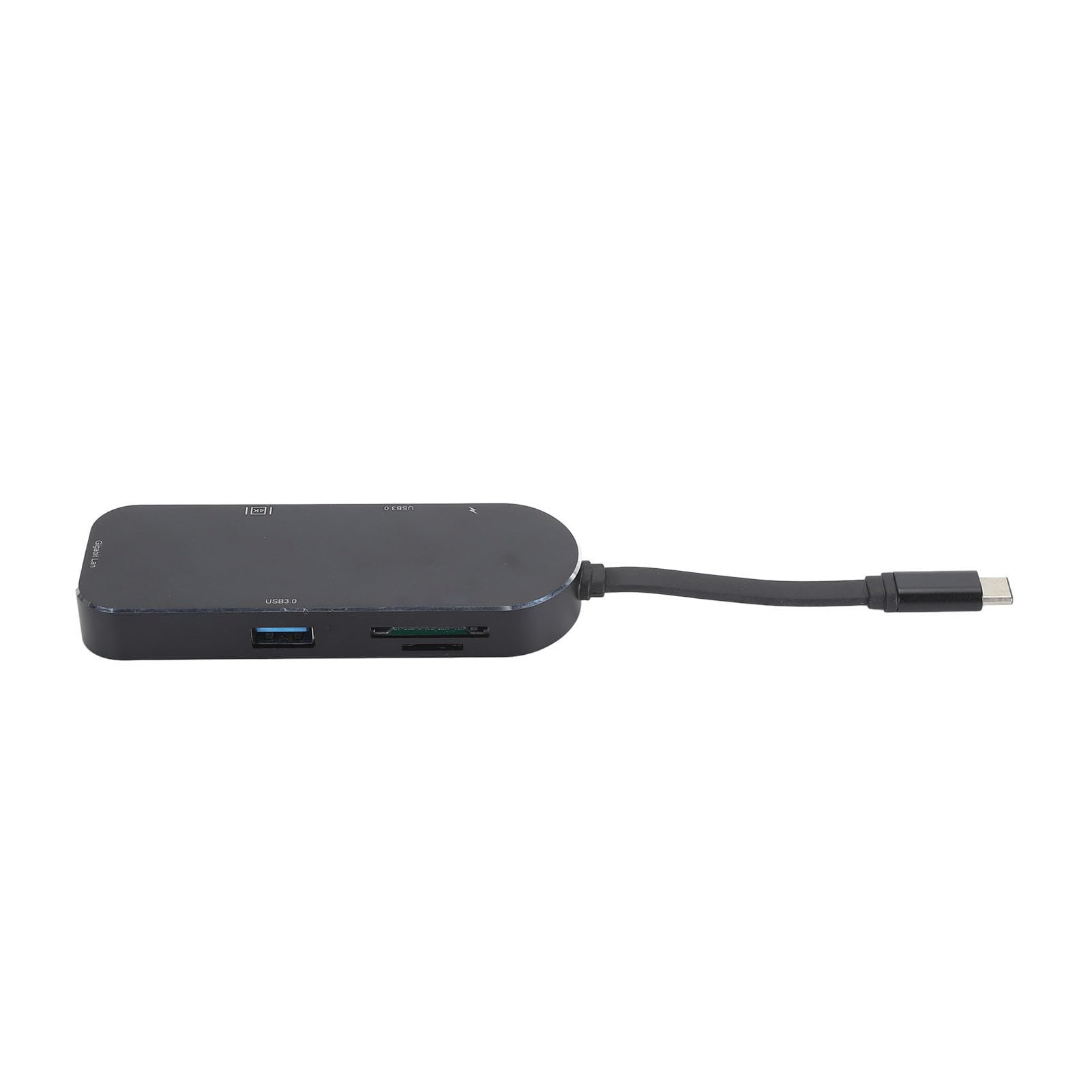 7 in 1 Stazione di Docking di Tipo C con Uscita 4K, Hub USB C con Ethernet RJ45, 2 Porte USB 3.0, Addebitando per Pro, Pro, More (BLACK)