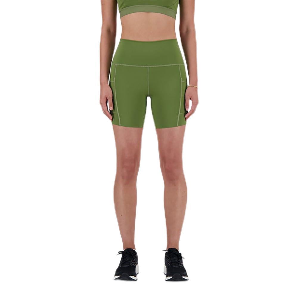 New Balance Nb Sleek Pocket High Rise Short 6" - Shorty Kobiety