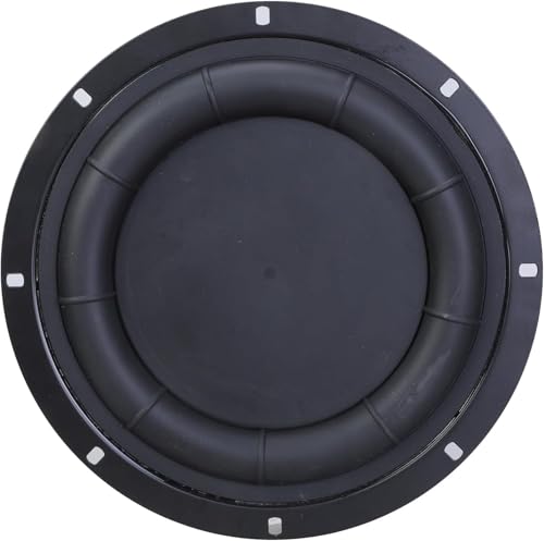 8 Inch Passive Radiator Round Bass Loudspeaker Diaphragm for Audiophiles Diaphragm Plate Rubber Plate for Subwoofer Repair Car Woofer Membrane Replacement (8 Inch)