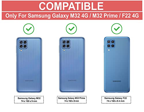 Amazon Brand - Solimo Back Cover Case for Samsung Galaxy M32 4G / Samsung Galaxy F22 4G | Compatible for Samsung Galaxy M32 4G / Samsung Galaxy F22 4G Back Case | Soft and Flexible (TPU | Matte Black) 2 41jHPW42tVL