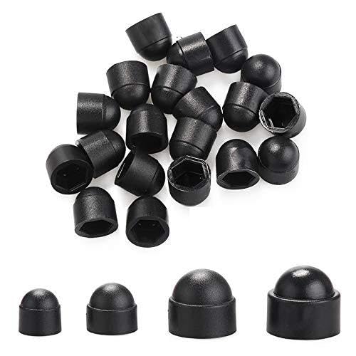 Tapas de tuercas M12 KEDSM para evitar arañazos y óxido en pernos hexagonales descubiertos