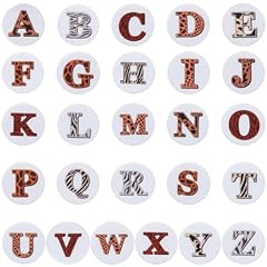 Leopard Print Letters