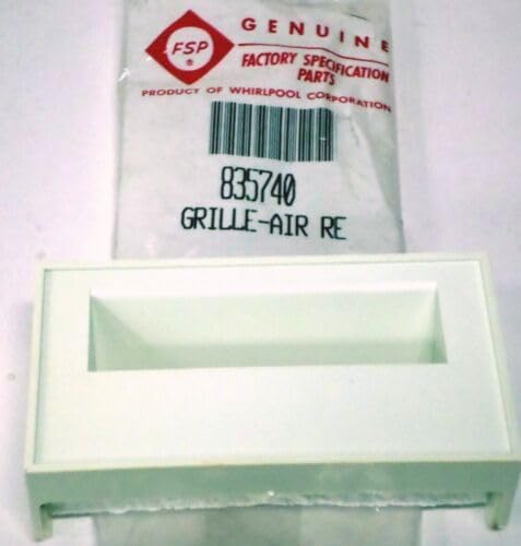 Replacement for fits WP835740 Whirlpool Refrigerator Air Grille PS395402 AP3002964
