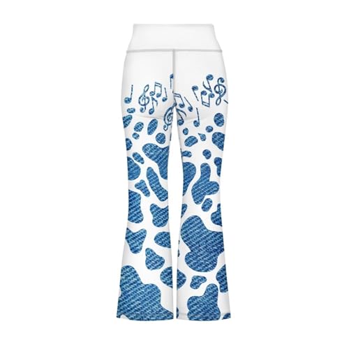 Hawapod Girls Bell Bottom Pants Dance Bootcut Pants Comfort High Waisted Butt Lift Flare Yoga Pants2