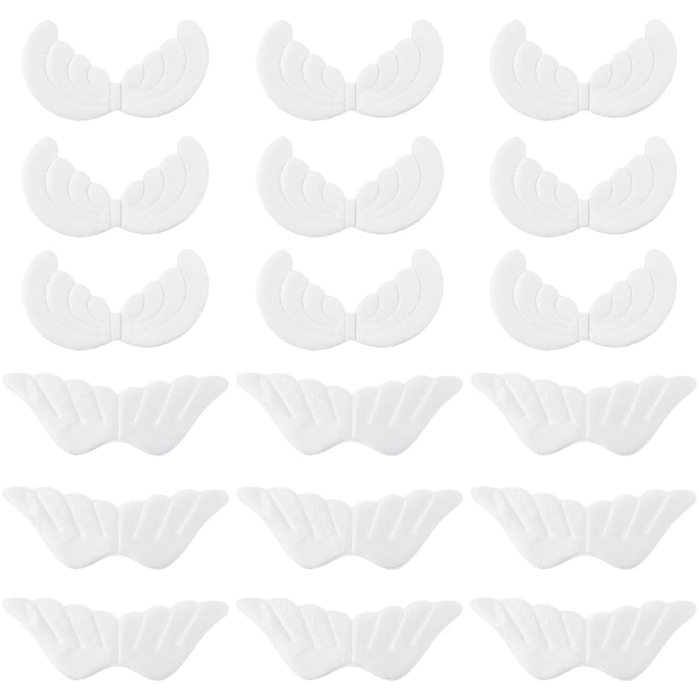 SHINEOFI - 24 Pièces Ailes D'ange Décoratives En Tissu Pour DIY, Couture, Décoration De Fête, Cosplay - Multicolores
