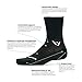 Swiftwick- PERFORMANCE SEVEN Cycling Socks, Lightweight Crew (Black, Large)