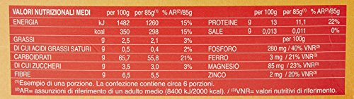 Barilla Pasta Integrale Mezze Penne Rigate Semola