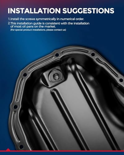 Image of KAX 264-854 Engine Oil Pan, Replacement for Jeep Compass, Cherokee, Renegade, Dodge Dart, Chrysler 200, F-iat 500X, Ram ProMaster City, L4 2.4L, Gasket not included