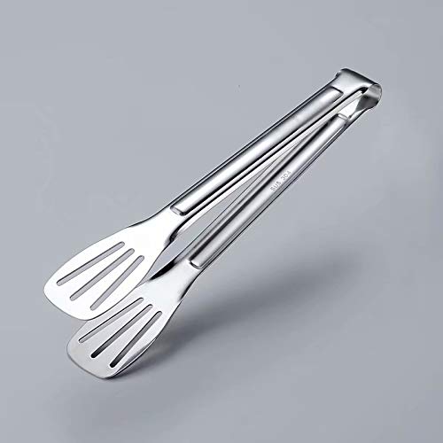 GL-BBQ Cooking Tongs,Best Stainless Steel Tongs Built,Heat Resistant Tongs for Cooking,Grilling,Frying and Serving