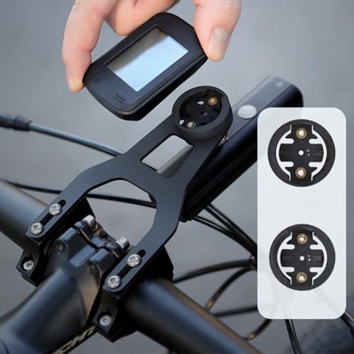 Soporte para bicicleta con montaje compacto para velocímetros y cámaras resistentes 6