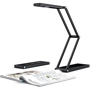 VIISAN P4U 13MP 4K UHD Document Camera & Webcam with Built-in Microphone, USB Visualiser A3-Size, LED Light, AutoFocus, Multi-Jointed Design, Fold, for Distance Teaching & Live Demo-Windows, macOS