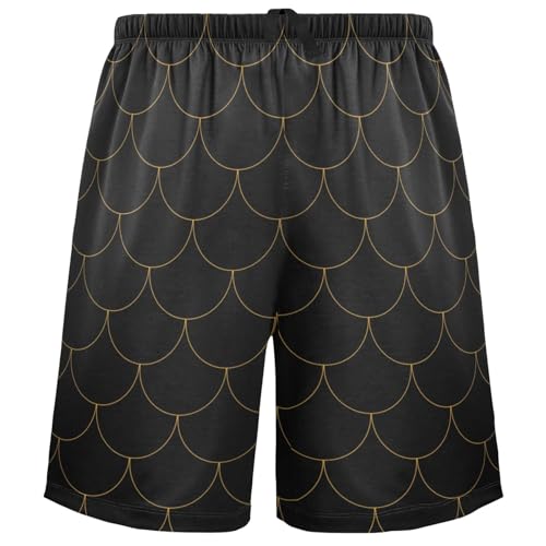 visesunny Athletic Shorts for Men with Pockets and Elastic Waistband Summer Lounge PJ Shorts S-XXL