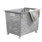 Poignée Confortable : il y a deux poignées de haute qualité sur le corps principal du panier à linge. Il est beau et généreux, et la sensation générale est douce. Il est pratique et confortable. La poignée est conçue avec un bel arc de poignée, qui est facile à prendre