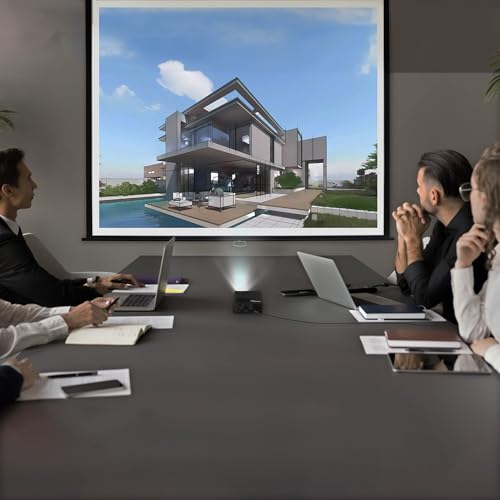 Image of Optoma ML750i Mini Portable Business LED Projector - WXGA 1280 x 800, 450 /700 Lumens, Under 1lb., Project via HDMI, USB-A, or MicroSD, Screen Mirror Wirelessly with Mobile Devices