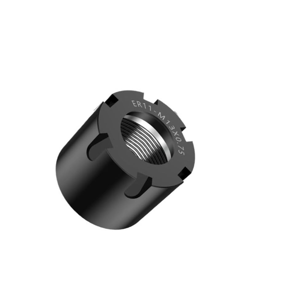 1pc ER11-ER32 Metal Clamping Nut - A/M/UM Type Anti-Loosening Collet Nut for CNC Engraving Machines(16mmx12mm)