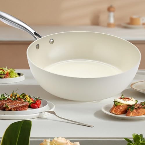 Wok de Aleación de Aluminio 11 Pulgadas Antiadherente miniatura 4