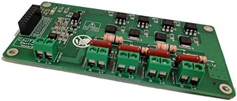 4 Channel V2 AC 500W-1000W Programmable Light Dimmer Module Controller Board compatible with Arduino, Raspberry MIC Compatible 50/60hz Phase Control