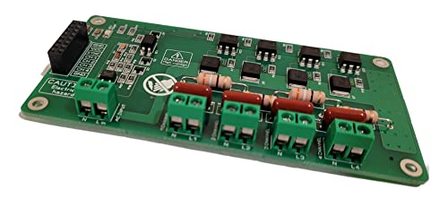 4 Channel V2 Ac 500W-1000W Programmable Light Dimmer Module Controller Board Compatible With Arduino, Raspberry Mic Compatible 50/60Hz Phase Control #TOP24