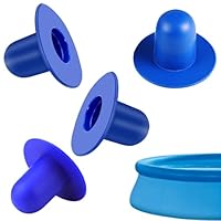 4 Stück Pool Stopfen,Pool Verschlussstopfen,Swimming Pools Wall Plugs,Kompatibel für Intex zum Bestway,Blindstopfen,Filter Pump,Plug Stopper,Schwimmbad Stecker,Schwimmbad Filter Dichtstopfen
