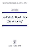Am Ende Der Demokratie - Oder Am Anfang? 3428084071 Book Cover