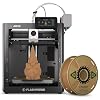 Flashforge AD5X 3D Printer with Extra 1KG HS PLA Light Brown Filament