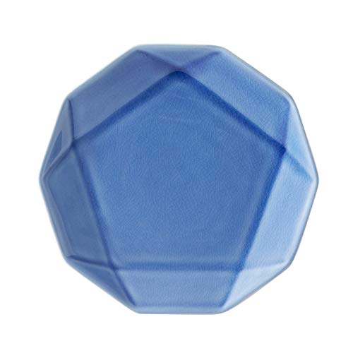 TAMAKI プレート ゴカク ブルー 6個セット 直径20×高さ2.3cm 電子レンジ・食洗機対応 T-897959