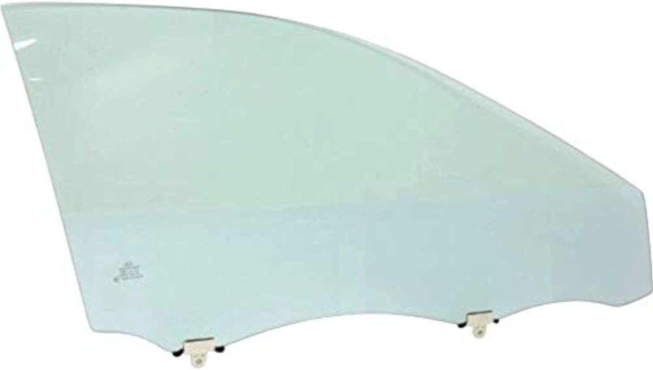 Compatible With Front Door Window Glass Right Passenger Side For 15-17 Camry