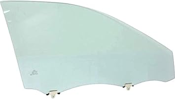 Compatible With Front Door Window Glass Right Passenger Side For 15-17 Camry