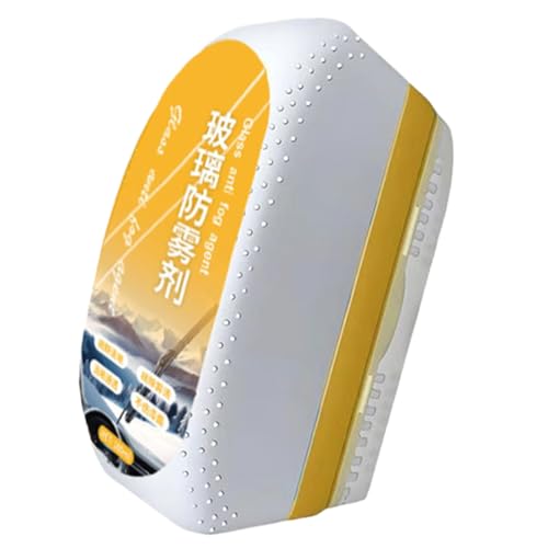Antivaho para los cristales del coche – Cepillo limpiador de lluvia para los cristales del coche, revestimiento antivaho para parabrisas – Apto para SUV, camiones, sedanes y espejos