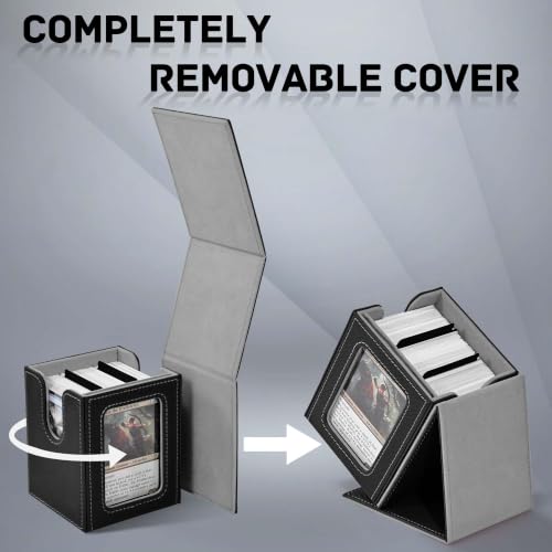 Image of ZLCA 4 PCS MTG Commander Deck Box, Holds 110+ Double Sleeved Cards