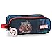 Marvel Avengers Los Avengers On The Warpath Federmäppchen, Doppelfach, Blau, 23 x 9 x 7 cm, Polyester