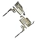 Zahara 01HY218 LCD Scharniere mit Displayscharnier für Lenovo ThinkPad Yoga 370 20JH 20JJ X380 20LH 20LJ LCD Hinge/Screen Hinge