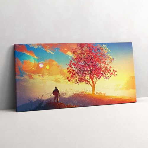 Tableau photo sur toile idéal pour instaurer une ambiance romantique dans votre salon