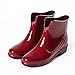 Winterschuhe Damen Wasserdicht Halbhoch Ankle Plateau Schneestiefel Gummi Schneeschuhe Schneestiefel Rutschfest Warm Boots Stiefeletten Regenstiefel Schneeboots Winterboots Schuhe Snowboot Regenschuhe