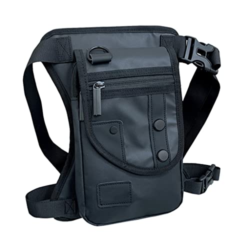 JYDQM Sac à Poitrine Nylon Men Sacs de Jambe Drop Dut (Color : A) Cover