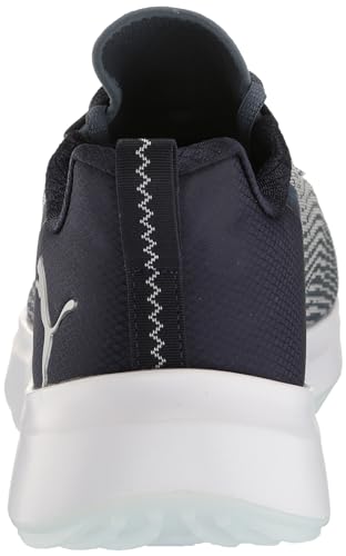 Image of Puma Golf Men's Fusion Crush Sport Wide Golf Shoe, Evening Sky-DEEP NAV, 11.5