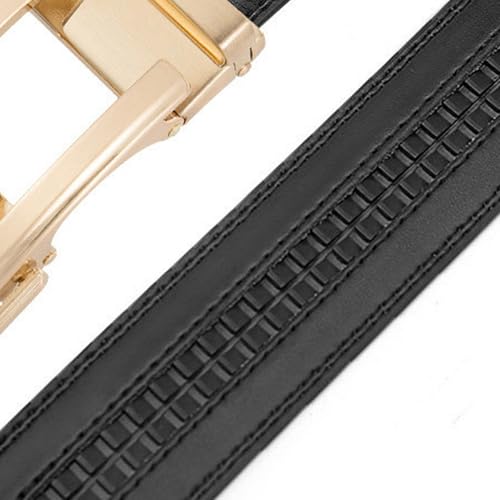 Unisex Belt Adjustable Design, Double-Sided Faux Leather Waistband Pants Jeans Belt for Men Women, Pants Jeans Twist Lock Design Imitation Leather Strap Versatile Accessory Coffee 125cm3