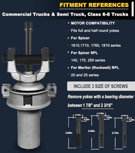 Extracteur de joug robuste 10803 outillage de précision camions