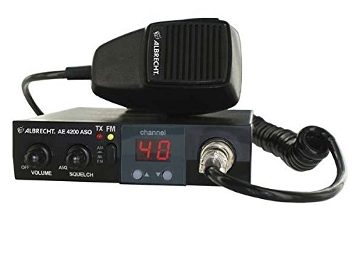 Albrecht AE 4200 ASQ Multi Radiomobile CB Nero