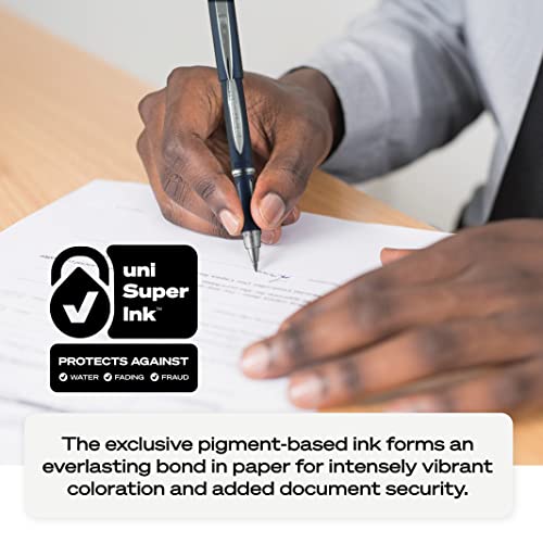 Uniball Jetstream RT 3 Pack, 0.7mm Fine Black