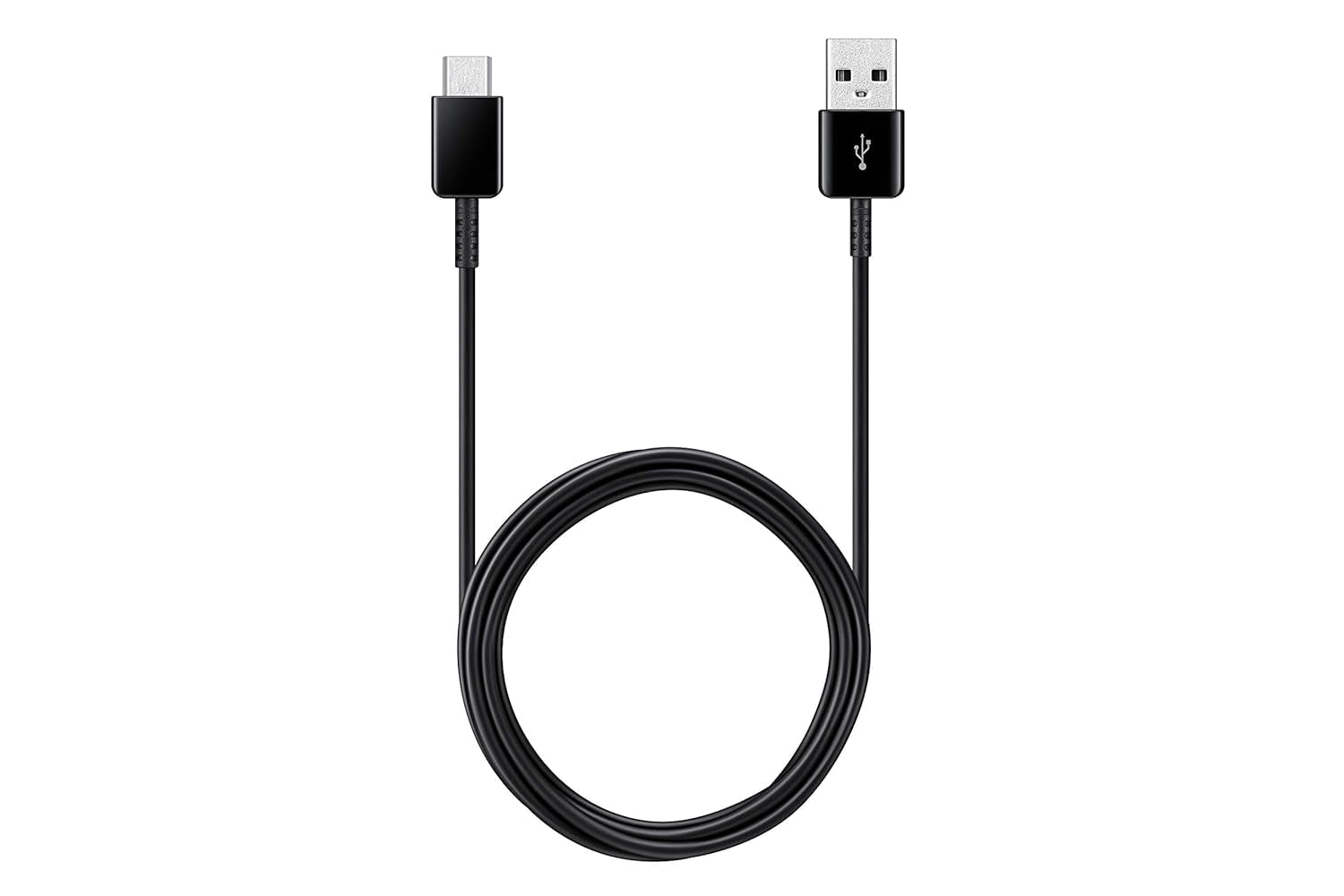 Samsung Usb to Type C 1.5 Meter 25W Fast Charging Usb C Cable High-Speed Data Transfer Compatible With Galaxy A20S,A21,A21S,A30,A30Sa31,A41,A42,A50,A50S,A51,A52,A70,A71,A81,A9,A91 Cord (Black)