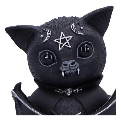Estatua unisex Nemesis Now Belzebat de resina negra miniatura 4