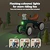 SLIDBEAT Baby Balance Bike 1 Year Old with Colour Lights, Toddler bike for Boys Girls 1st Birthday Gifts, Ride On Toys Age 10-24 Months, Baby Walker No Pedals 1-2 Year
